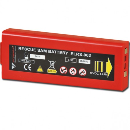 PACCO BATTERIA DEFIBRILLATORE RESCUE SAM