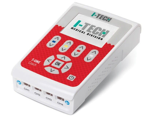 T-ONE COACH - elettroterapia a 4 canali STIMOLATORE MUSCOLARE